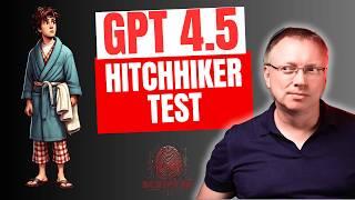 How GPT 4.5 Plans to Save Humans - SCRIPTER's Hitchhiker Test Revealed