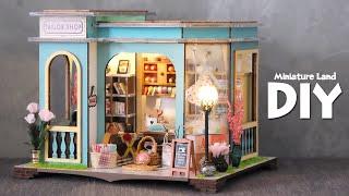 [4K] Tailor Shop || DIY Miniature Dollhouse Kit - Relaxing Satisfying Video