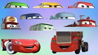 Wrong Head - McQueen and Mack - Disney Cars 3 Lightning McQueen 라이트닝 맥퀸 Rayo şimşek | Meme