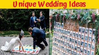 Unique Wedding Ideas Guests Will Never Forget.