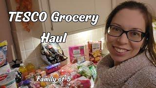 UK Mum of 3 | £78 Tesco Food Haul | Budget Friendly