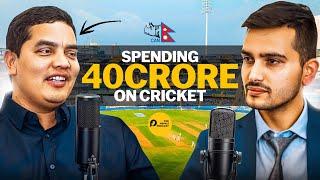 Binod kunwar : Nepali Cricket sensation | extratech oval| the nepali podcast | Saugat Aryal