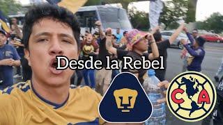 Pumas vs América| Asi se VIVE un Clásico capitalino desde la Rebel, la mejor barra de México.