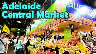 Adelaide Australia Walking Tour - Largest and Oldest Markets in Adelaide |4k