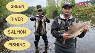 SALMON FISHING AT GREEN RIVER WA