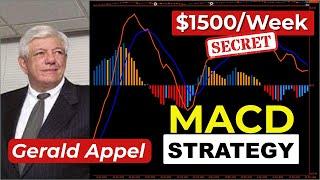  ($1500/Week) Gerald Appel AMCD - Best Part Of The MACD Indicator Trading