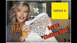 Forever 21 FALL Clothing TRY-ON Haul | Brittany Elizabeth