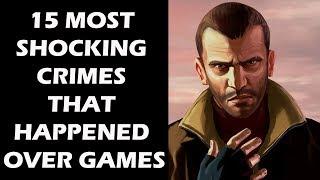 15 Most Shocking Crimes That Happened Over Video Games