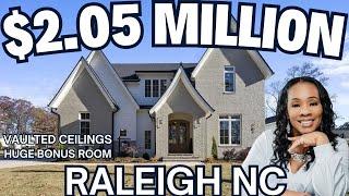 $2.05 Million | Huge Bonus Room | Parade of Homes | Raleigh NC