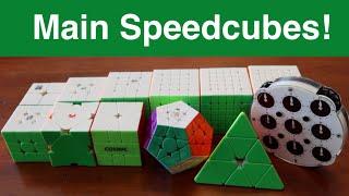 My Main Speedcubes (March 2023)