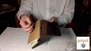 PRODUCT REVIEW: Leather Wallet/Notepad by Duebel