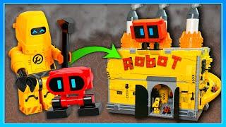 I built a LEGO Robot Factory! 