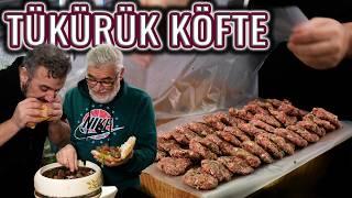 SOKAK LEZZETLERİNİN KRALI "TÜKÜRÜK KÖFTE" (Mangalda Orijinal Maç Köftesi Tarifi )