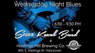 Wed  Blues  Steve Kozak Band 2022