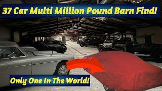 The Biggest Barn Find Discoveries Ever! 37 Incredibly Rare Cars Worth Millions Inc the NARDI Ray