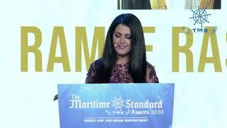 The Maritime Standard Awards 2020 - The Maritime Standard Outstanding Achievement Award