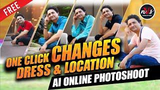 Ai photo editing online free | Change Dress using ai free | Ai background change online free