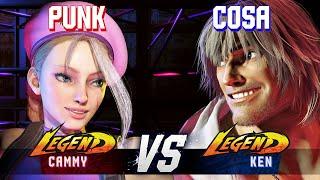 SF6 ▰ PUNK (Cammy) vs COSA (Ken) ▰ High Level Gameplay