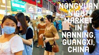 4K｜vlogs | Night Tour of Nanning Farmhouse Night Market in  China｜ satisfying video  | street food