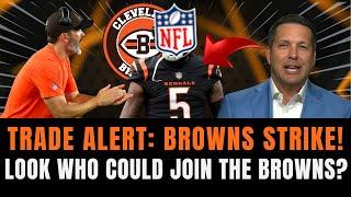  HUGE NEWS: CLEVELAND BROWNS EYE A GAME-CHANGING WIDE RECEIVER! WILL THEY PULL THE TRIGGER?