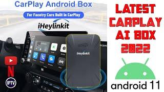 CarPlay AI Box with Android 11 OS  iHeylinkit  REVIEW