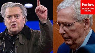 'Mitch McConnell Is Gone!': Steve Bannon Celebrates Populism In Fiery CPAC Speech
