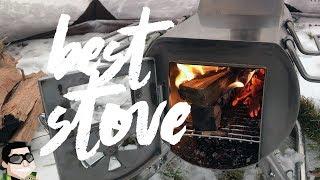 Best Wood Stove for Winter Camping by GStove!!