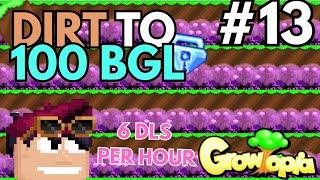 6 DLS CLEAN PROFIT PER HOUR WITH THIS MASS!!!OMG!! | Dirt To 100 BGLS #13 | GrowTopia 2025