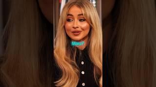 Sabrina Carpenter wants to work with Bruno Mars ️
