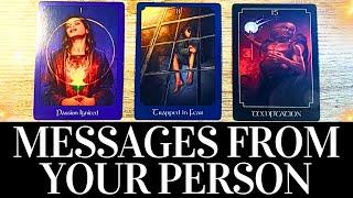 PICK A CARD ️MESSAGES FROM THE PERSON ON YOUR MIND ️ They Want YOU to Know THIS!  Tarot Reading