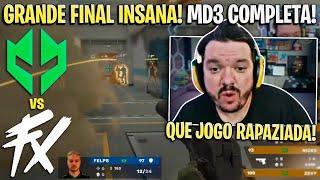 VIRADA IMPRESSIONANTE! IMPERIAL vs FLUXO - GRANDE FINAL - (MD3 COMPLETA)