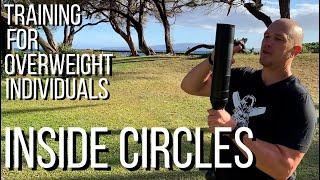 Strengthen your core with the Inside Circle if you are overweight or deconditioned