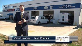 Grant Navarre shows Billy Navarre Certified Used Cars