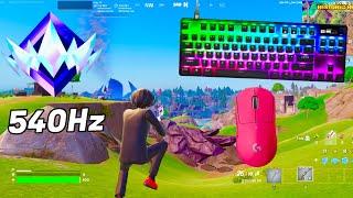 SteelSeries Apex Pro TKL ASMR  Solo Gameplay  Satisfying Keyboard Fortnite 360 FPS 4K