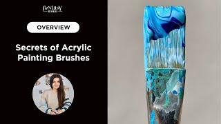 How to choose acrylic painting brushes