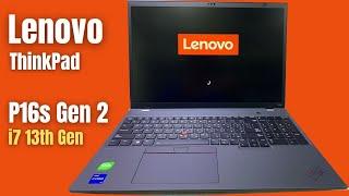 Lenovo ThinkPad P16s Gen 2 upgrades! (i7 13th gen 1360P)