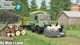 WorkToDo in No Man's Land│No Man's Land│FS 22│ Timelapse 1