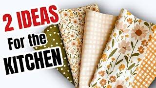 2! SEWING PROJECTS for the KITCHEN