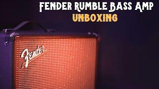 Fender Rumble 100 Bass Amp - EPIC Unboxing & Features