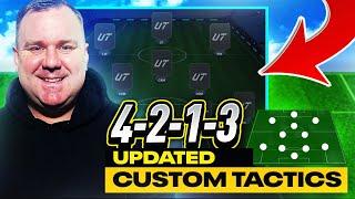 EAFC 25 - (*UPDATED*)THE BEST 4213 CUSTOM TACTICS & PLAYER ROLES!!