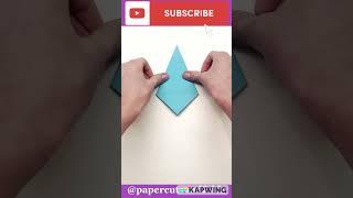 Making a Cool Paper Ninja Spinner!  Easy DIY