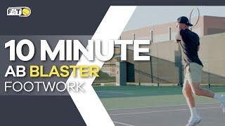 10-Minute Tennis Core & Agility Boost: Ab Blaster & Footwork Drills