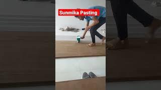 Sunmika pasting process With Roller  full information video Tomorrow Do subscribe