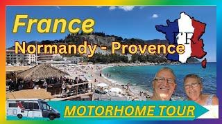 FRANCE Road trip - Normandy to Provence by Motorhome