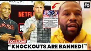 Floyd Mayweather Breaks His SILENCE On NEW Rules For Jake Paul vs Mike Tyson BOUT