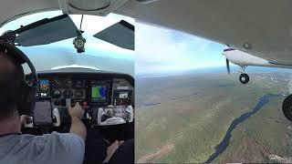 Fall flight with future Pilot Eric Tennant