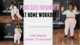 PLUS SIZE/BEGINNER AT HOME WALKING WORKOUT (Low Impact)