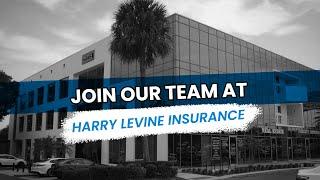 Harry Levine Insurance - Competitive Jobs Available