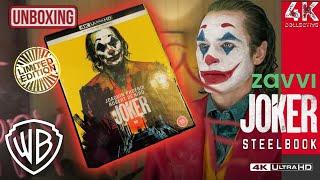 Joker 4k UltraHD Blu-ray zavvi collectors steelbook limited edition set Unboxing