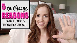 5 REASONS WE USE & LOVE BJU PRESS HOMESCHOOL | HOMESCHOOL CURRICULUM REVIEW | CURRICULUM CHOICES